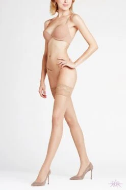 Falke Invisible Deluxe 8 Denier Hold Ups -Glamour Lace Shop Falke mayfair stockings 170