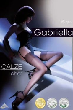 Gabriella Cher Stockings -Glamour Lace Shop Hosiery Box Gabriella 120