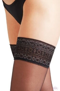 Falke New Seidenglatt 15 (Narrow Top) Hold Ups 22 Falke New Seidenglatt 15 (Narrow Top) Hold Ups -Glamour Lace Shop Mayfair Stockings 41591 3009 04