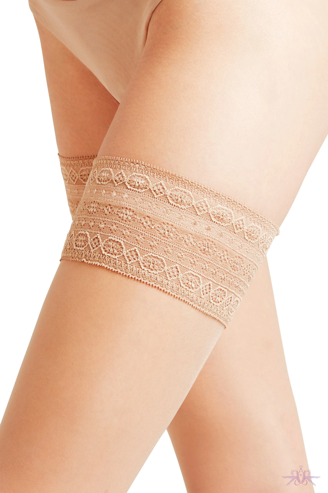 Falke New Seidenglatt 15 (Narrow Top) Hold Ups 5 Falke New Seidenglatt 15 (Narrow Top) Hold Ups - Image 3