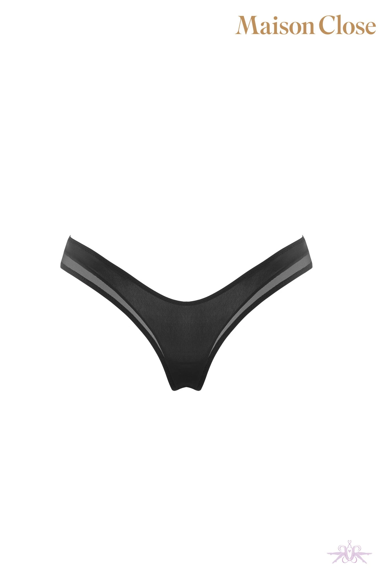Maison Close Pure Tentation Black High Thong 9 Maison Close Pure Tentation Black High Thong - Image 7