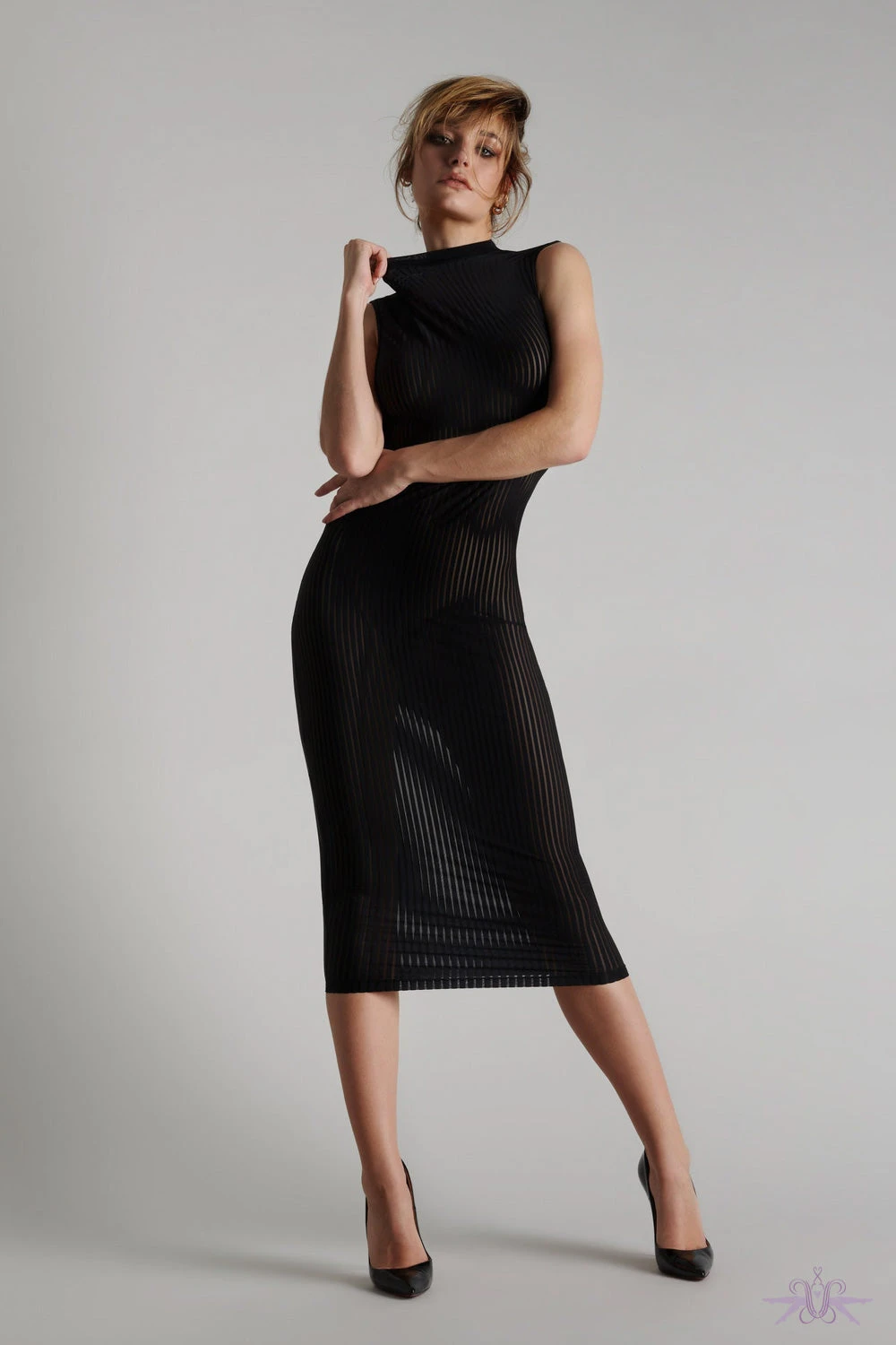 Maison Close Bande à Part Long Sleeveless Dress 6 Maison Close Bande à Part Long Sleeveless Dress - Image 4