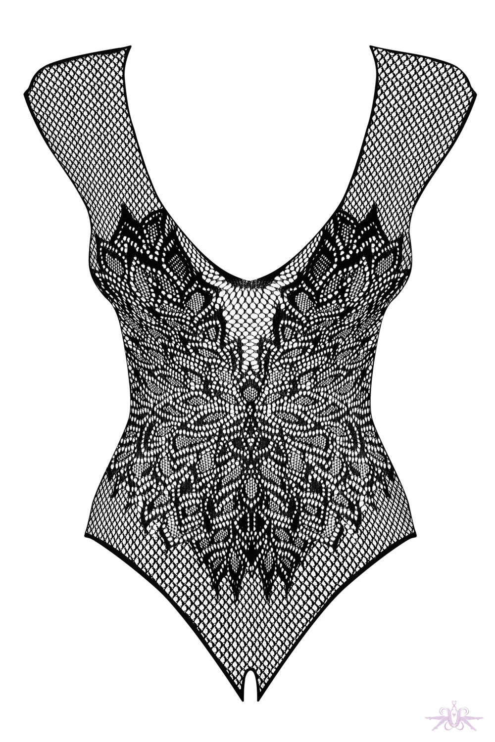 Obsessive Wing Motif Fishnet Bodysuit 7 Obsessive Wing Motif Fishnet Bodysuit - Image 5