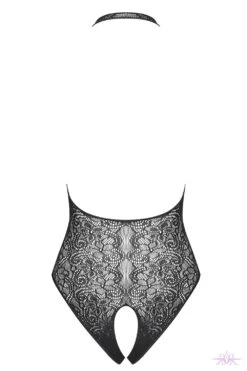 Obsessive Lace Up Fishnet Bodysuit 12 Obsessive Lace Up Fishnet Bodysuit -Glamour Lace Shop Mayfair Stockings obsessive b113 back packshot