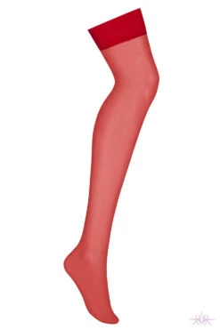 Obsessive Red Stockings -Glamour Lace Shop Mayfair Stockings obsessive s800 stockings red