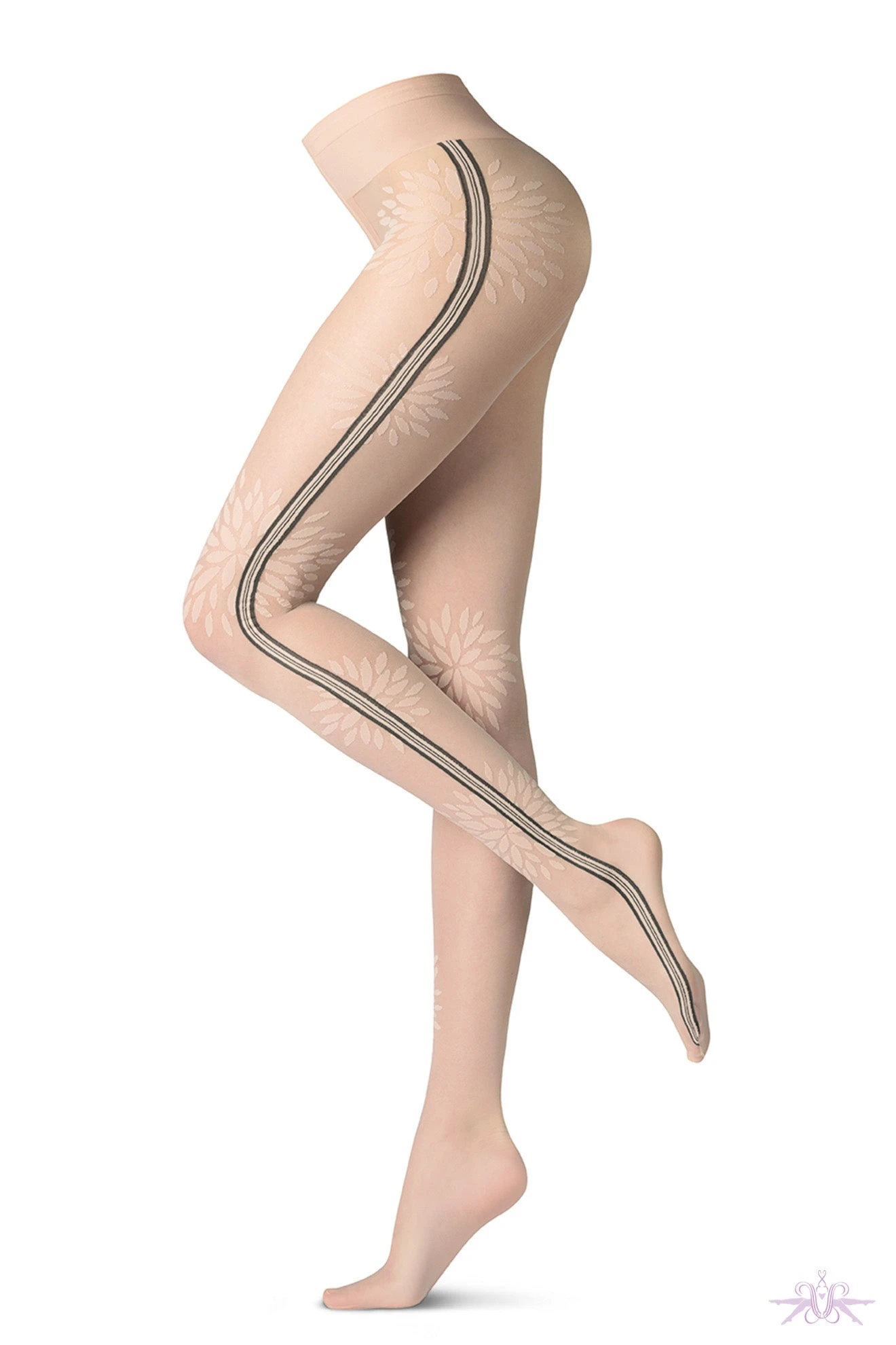 Oroblu Spring Flower Tights 4 Oroblu Spring Flower Tights - Image 2
