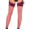 Playful Promises Grape Vintage Seamed Stockings -Glamour Lace Shop Mayfair Stockings playful promises PPS111 Grape stockings 2