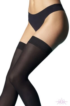 Le Bourget Microfibre 50D Hold Ups 8 Le Bourget Microfibre 50D Hold Ups -Glamour Lace Shop Mayfair Stockings1RP1 2 18