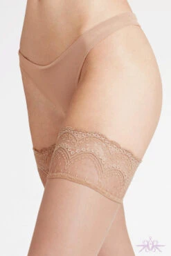 Falke Invisible Deluxe 8 Denier Hold Ups -Glamour Lace Shop Mayfair Stockings240466 6