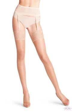 Falke New Seidenglatt 15 Stockings -Glamour Lace Shop Mayfair Stockings41519 4169 detail 1 12