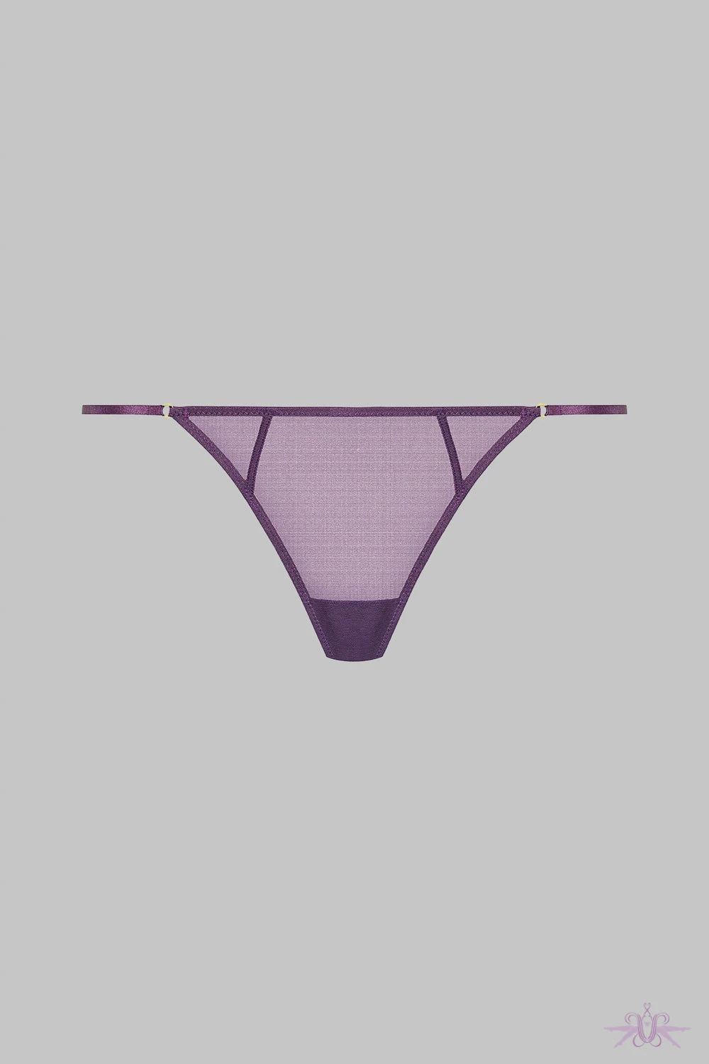 Maison Close L'Amoureuse Violet Orchid Mini String 7 Maison Close L'Amoureuse Violet Orchid Mini String - Image 5