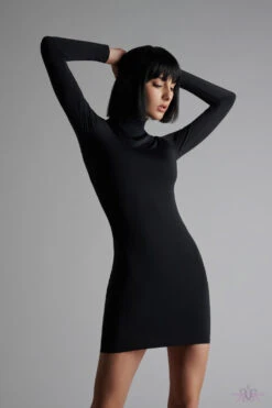 Maison Close Pure Tentation Long Sleeved Dress 13 Maison Close Pure Tentation Long Sleeved Dress -Glamour Lace Shop Mayfair Stockings608080 pure tentation noir 0106 2560x3840 crop center 209
