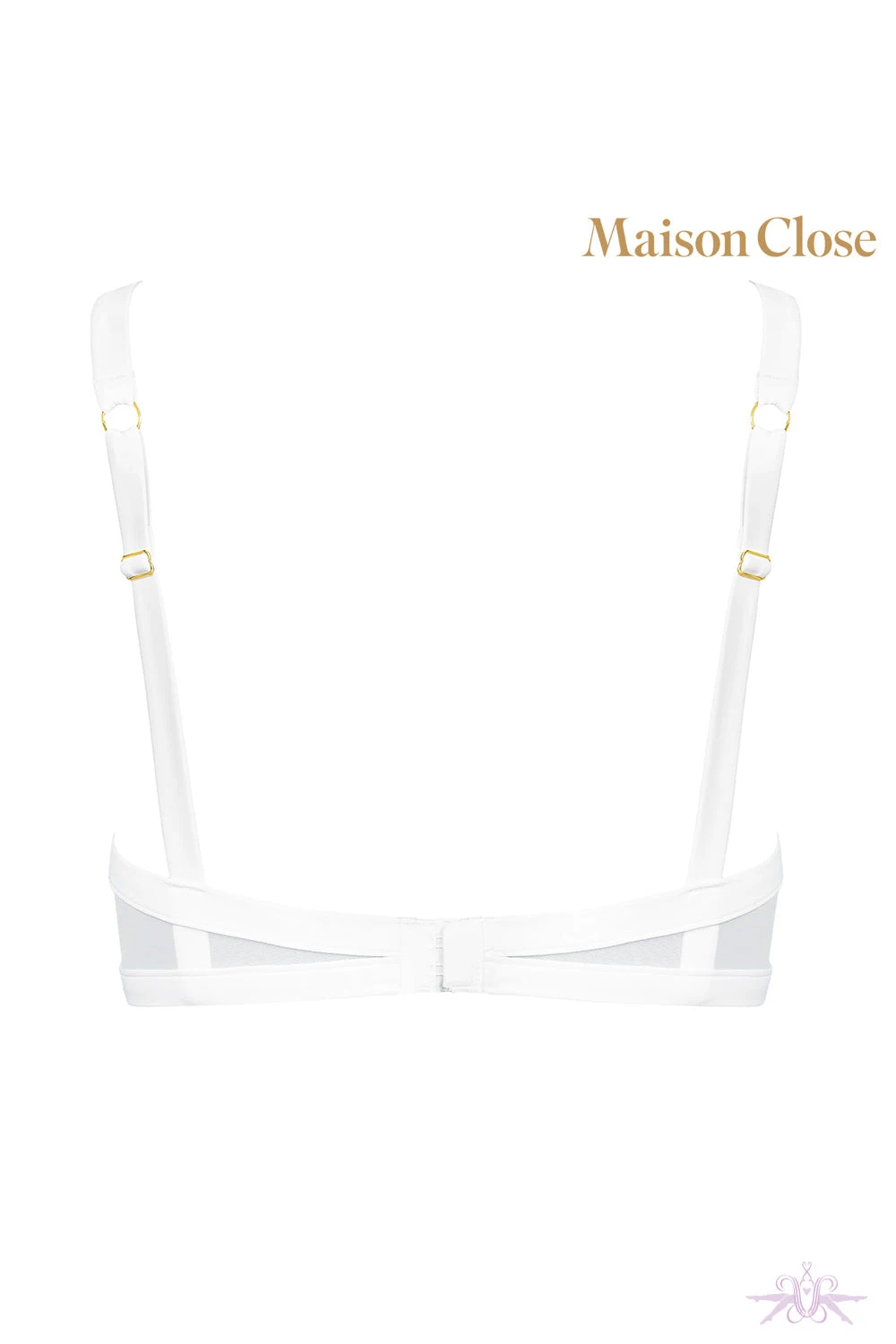 Maison Close Pure Tentation White Naked Breast Bra 11 Maison Close Pure Tentation White Naked Breast Bra - Image 9