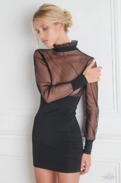 Maison Close Madame Reve Short Dress 17 Maison Close Madame Reve Short Dress -Glamour Lace Shop Mayfair Stockings608859 3 2