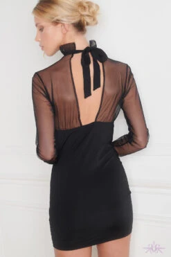 Maison Close Madame Reve Short Dress 19 Maison Close Madame Reve Short Dress -Glamour Lace Shop Mayfair Stockings608859 4 3