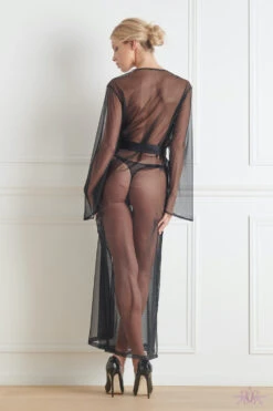 Maison Close Madame Reve Long Kimono -Glamour Lace Shop Mayfair Stockings608869 2 35