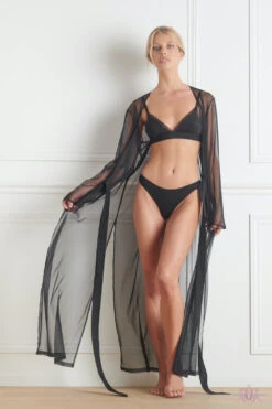 Maison Close Madame Reve Long Kimono -Glamour Lace Shop Mayfair Stockings608869 3 36