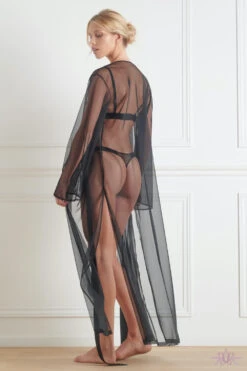 Maison Close Madame Reve Long Kimono -Glamour Lace Shop Mayfair Stockings608869 4 37
