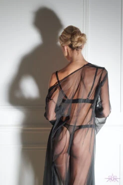 Maison Close Madame Reve Long Kimono -Glamour Lace Shop Mayfair Stockings608869 7 39