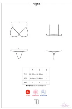 Obsessive Arisha 2 Piece Set 19 Obsessive Arisha 2 Piece Set -Glamour Lace Shop Mayfair StockingsArisha set 12