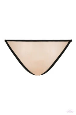 Atelier Amour Insoutenable Legerete Nude/Black Brief -Glamour Lace Shop Mayfair StockingsIL22 KBACK 13