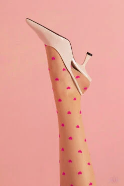 Fiore Love Booster Stockings 8 Fiore Love Booster Stockings -Glamour Lace Shop Mayfair StockingsLOVEBOOSTER pink 16