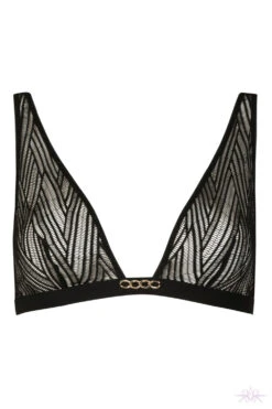 Atelier Amour Onde Sensuelle Triangle Bra -Glamour Lace Shop Mayfair StockingsOS11Front 4