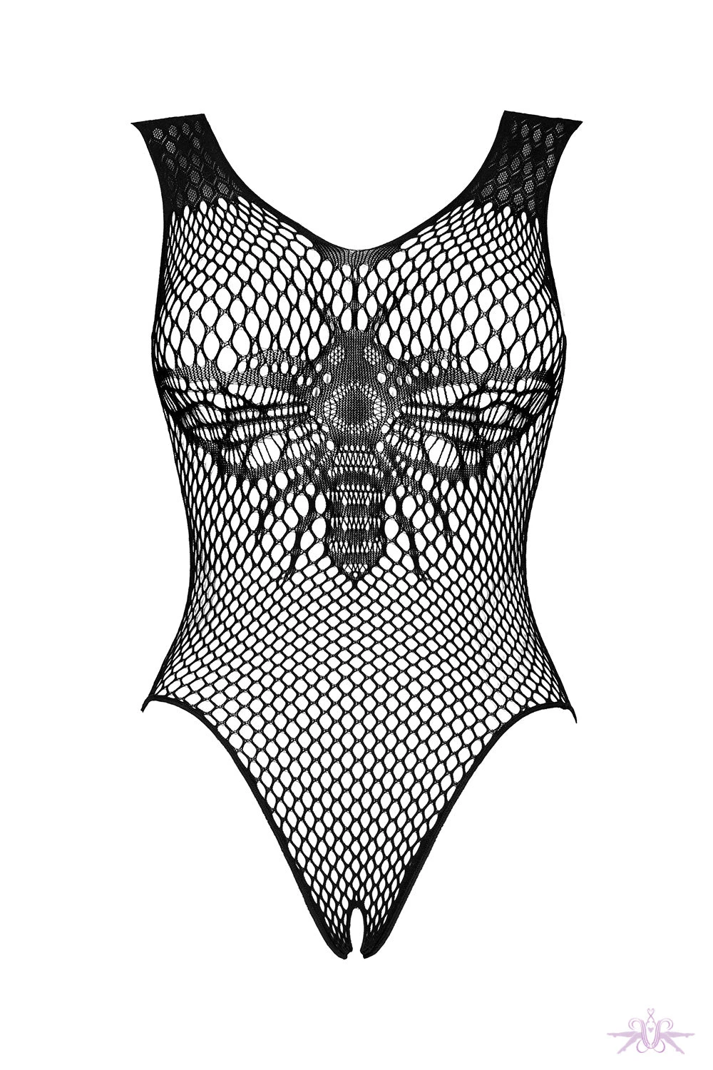 Obsessive Black Bee Open Bodysuit 7 Obsessive Black Bee Open Bodysuit - Image 5