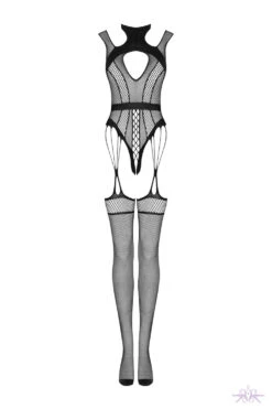 Obsessive Cut-Out Design Fishnet Bodystocking 12 Obsessive Cut-Out Design Fishnet Bodystocking -Glamour Lace Shop Mayfair StockingsObsessive G327 bodystocking pwf 1