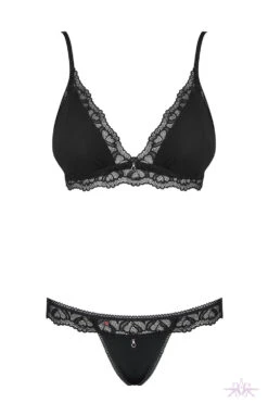 Obsessive Arisha 2 Piece Set 18 Obsessive Arisha 2 Piece Set -Glamour Lace Shop Mayfair StockingsObsessive arisha set with garter belt back packshot 10