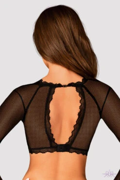 Obsessive Mibelia Black Top -Glamour Lace Shop Mayfair StockingsObsessive mibelia top 2 frb 19