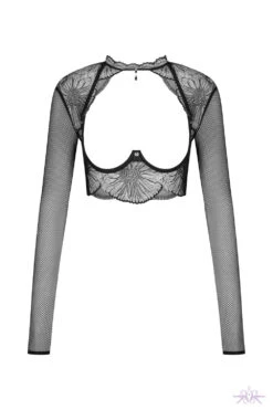 Obsessive Mibelia Black Top -Glamour Lace Shop Mayfair StockingsObsessive mibelia top pwf 5