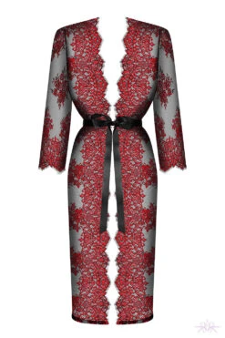 Obsessive Redessia Lace Peignoir 21 Obsessive Redessia Lace Peignoir -Glamour Lace Shop Mayfair StockingsObsessive redessia peignoir packshot 35