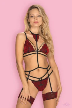 Obsessive Sugestina 3 Piece Set 16 Obsessive Sugestina 3 Piece Set -Glamour Lace Shop Mayfair StockingsObsessive sugestina set 2 4