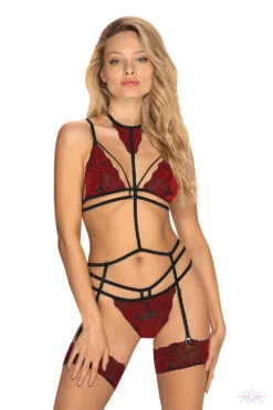 Obsessive Sugestina 3 Piece Set 17 Obsessive Sugestina 3 Piece Set -Glamour Lace Shop Mayfair StockingsObsessive sugestina set 7