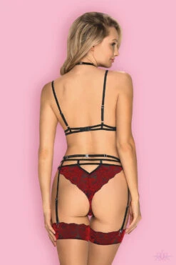 Obsessive Sugestina 3 Piece Set 19 Obsessive Sugestina 3 Piece Set -Glamour Lace Shop Mayfair StockingsObsessive sugestina set back 2 5