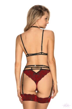 Obsessive Sugestina 3 Piece Set 18 Obsessive Sugestina 3 Piece Set -Glamour Lace Shop Mayfair StockingsObsessive sugestina set back 6