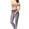 MissO 20 Denier Shiny Open Crotch Navy Tights 2 MissO 20 Denier Shiny Open Crotch Navy Tights -Glamour Lace Shop Mayfair StockingsP101 darkblue1 3