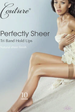 Couture Perfectly Sheer Hold Ups -Glamour Lace Shop Mayfair StockingsTriBandHoldup Edit 2