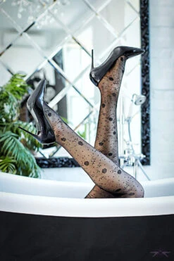 Giulia Flore 20 Hold Ups 8 Giulia Flore 20 Hold Ups -Glamour Lace Shop Mayfair Stockingsflore1 2