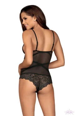Obsessive Bondea Bodysuit -Glamour Lace Shop Mayfair Stockingsobsessive bondea teddy back 2 17