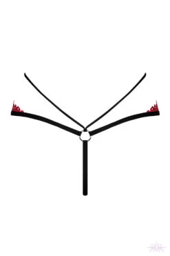 Obsessive Mettia Red Thong 19 Obsessive Mettia Red Thong -Glamour Lace Shop Mayfair Stockingsobsessive mettia thong back packshot 2 46