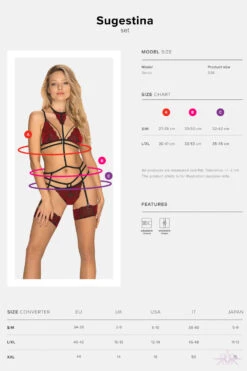 Obsessive Sugestina 3 Piece Set 23 Obsessive Sugestina 3 Piece Set -Glamour Lace Shop Mayfair Stockingssugestina set 14 8ba571dc 6219 4605 9596 62a2a8021eff