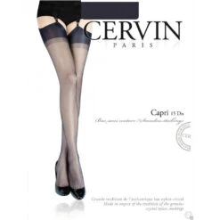 Cervin Capri 15 Stockings 14 Cervin Capri 15 Stockings -Glamour Lace Shop bas nylon capri 15 1