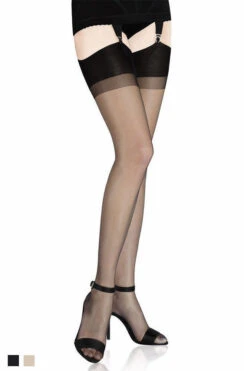 Cervin Capri 10 Stockings -Glamour Lace Shop capri 10 stockings mayfair