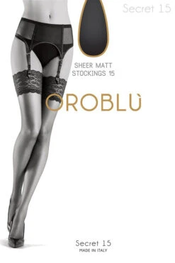 Oroblu Bas Secret 15 Stockings -Glamour Lace Shop secret 15 stay ups vobc01006 l